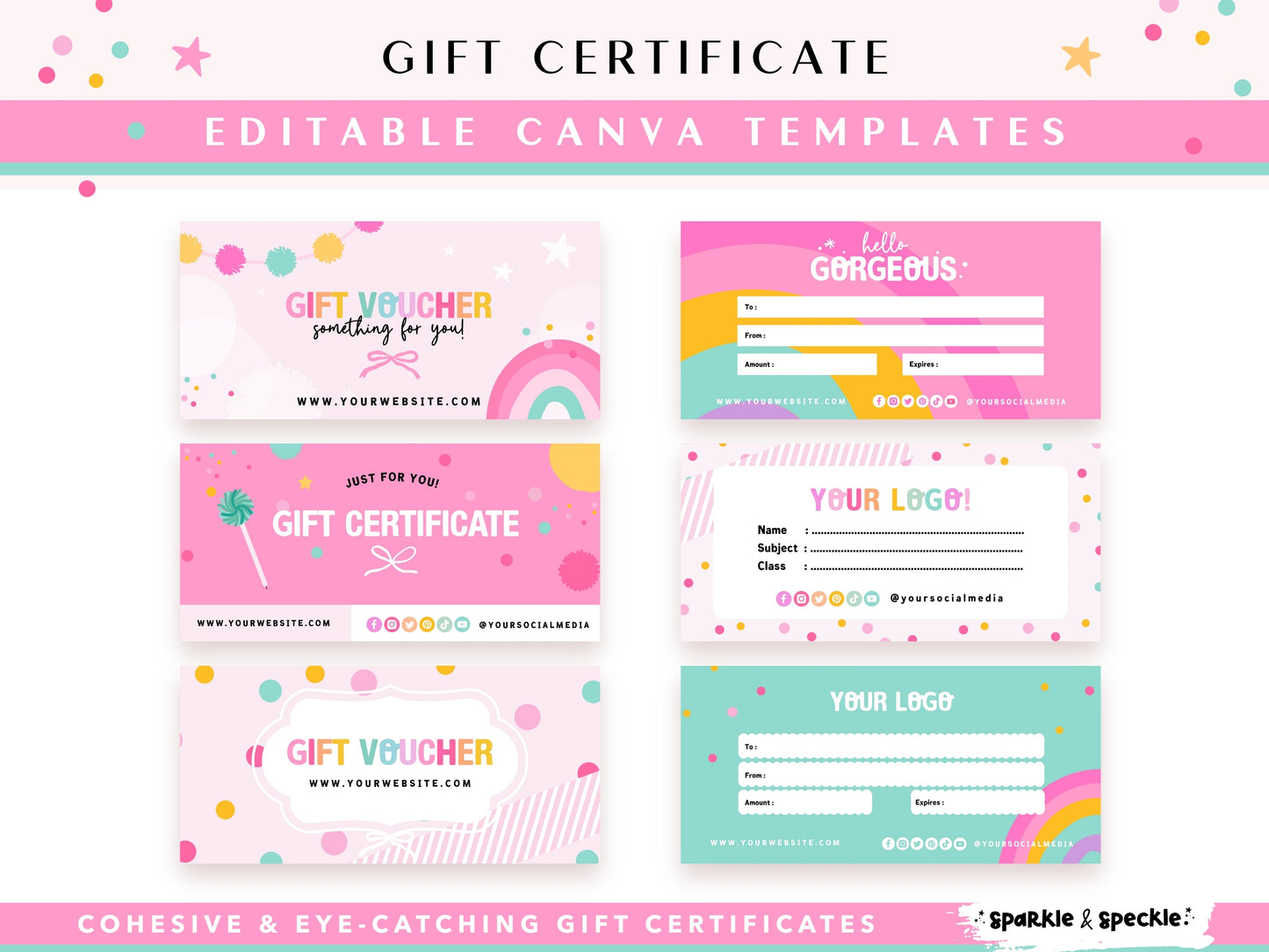 Craft Gift Voucher Template