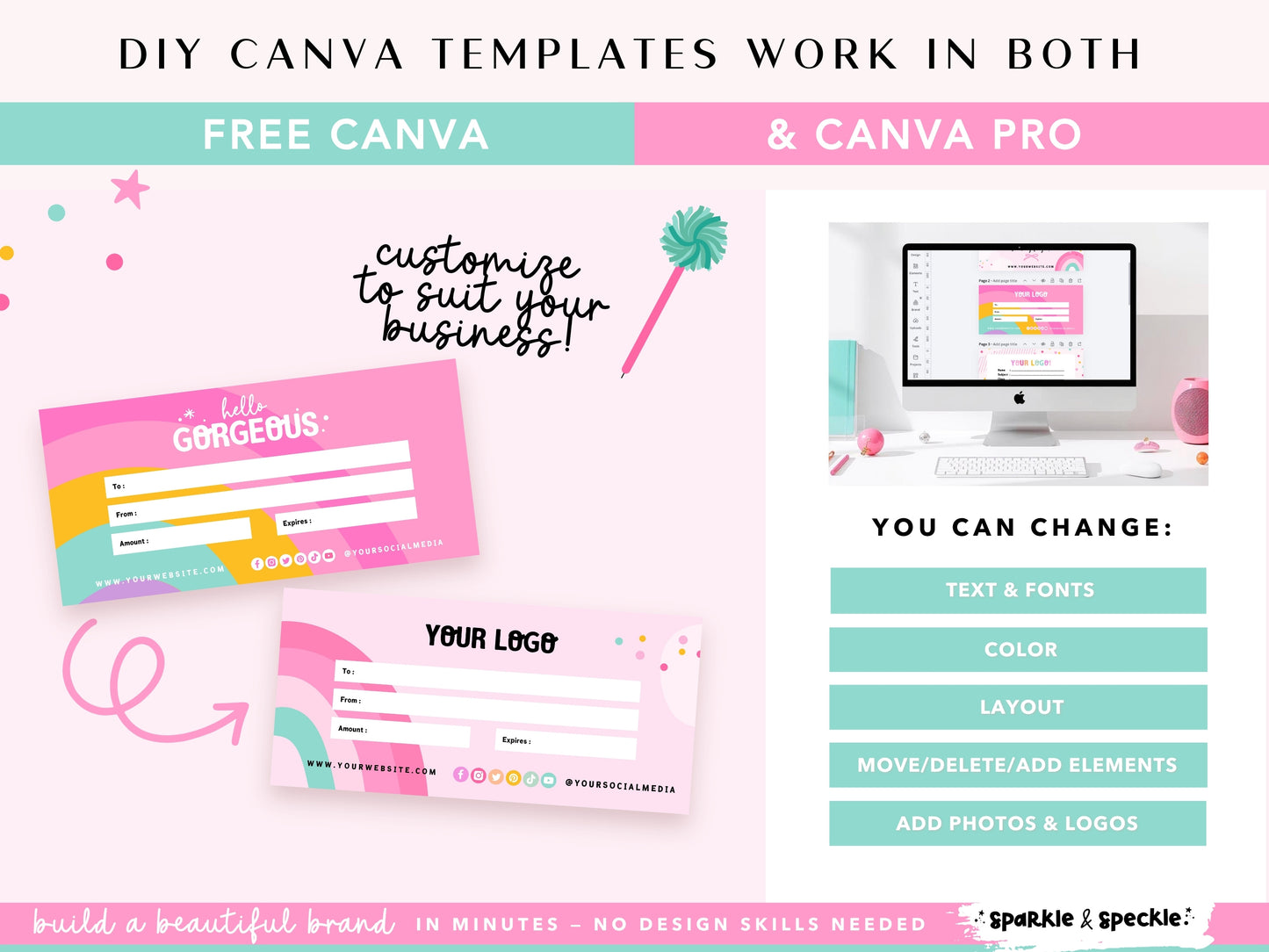 Craft Gift Voucher Template