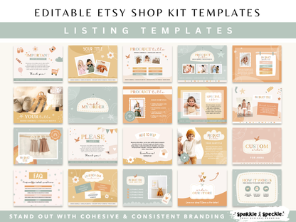Kids Boutique Etsy Shop Kit