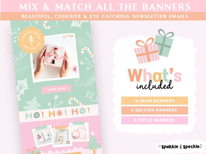 Playful Christmas Email Marketing Templates