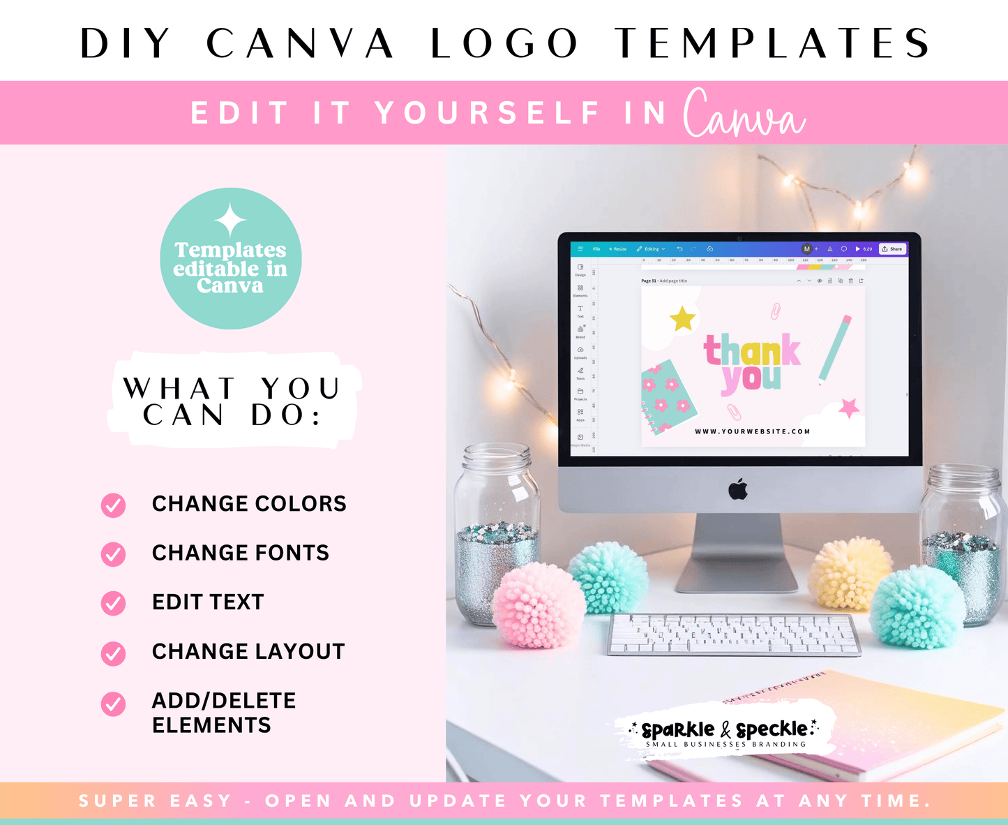 Sunday Bliss Business Branding Kit Templates