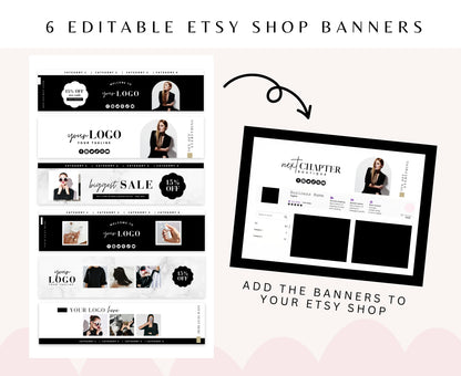 NEXT CHAPTER ETSY SHOP BANNERS