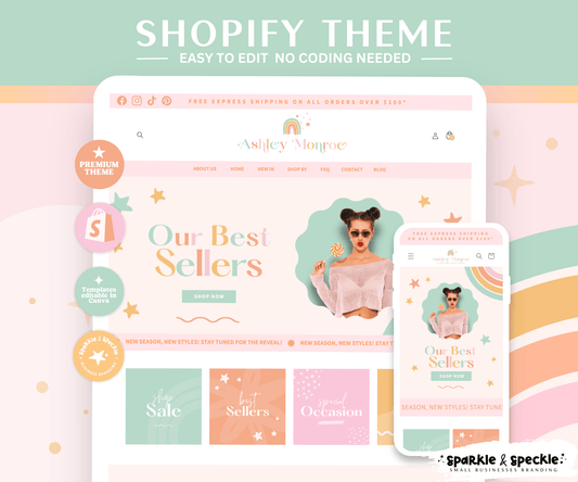 Pastel Rainbow Shopify Theme