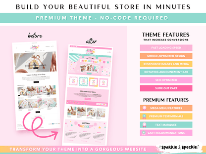 Party Shopify Theme for Invitations Decorations, Balloon Supplies