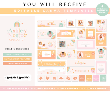 Pastel Rainbow Shopify Theme