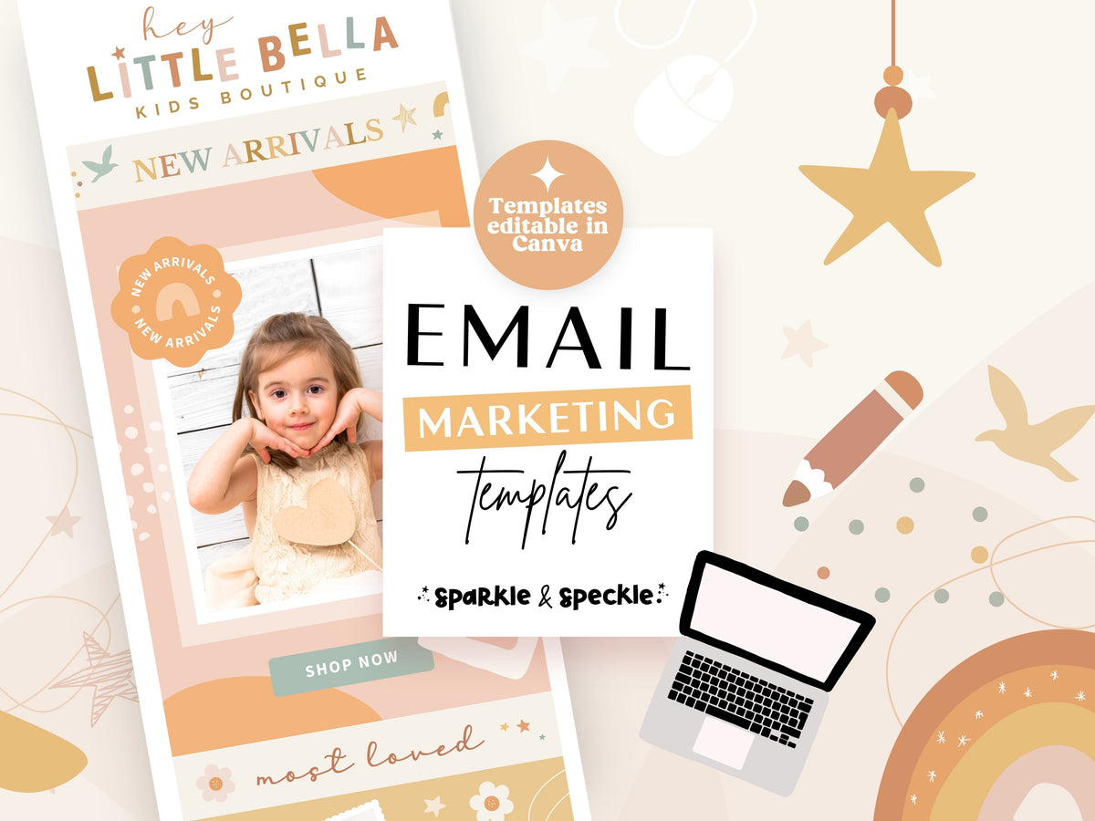 Kids Boutique Email Marketing Templates