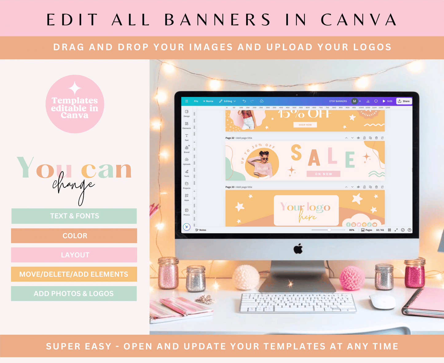 ASHLEY MONROE ETSY SHOP BANNERS