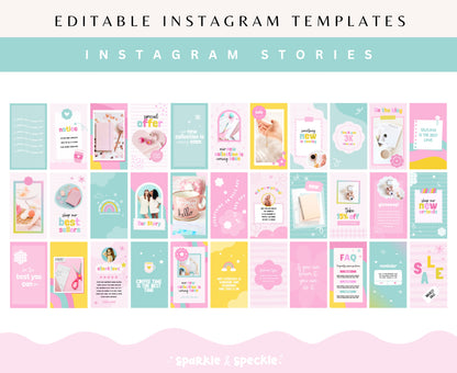 SUNDAY BLISS INSTAGRAM STORY TEMPLATES