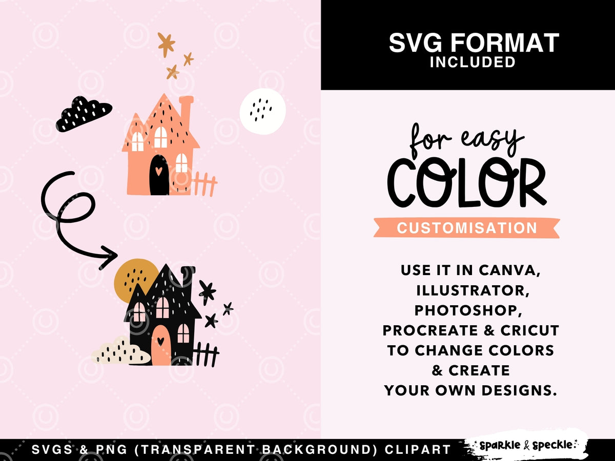 Cute Halloween Clipart Bundle