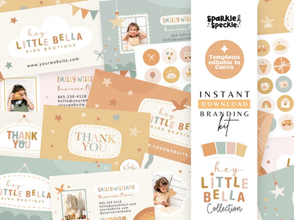 Kids Boutique Branding Kit