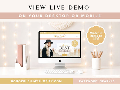 Coastal Boho Shopify Theme for Artisan & Lifestyle Brands