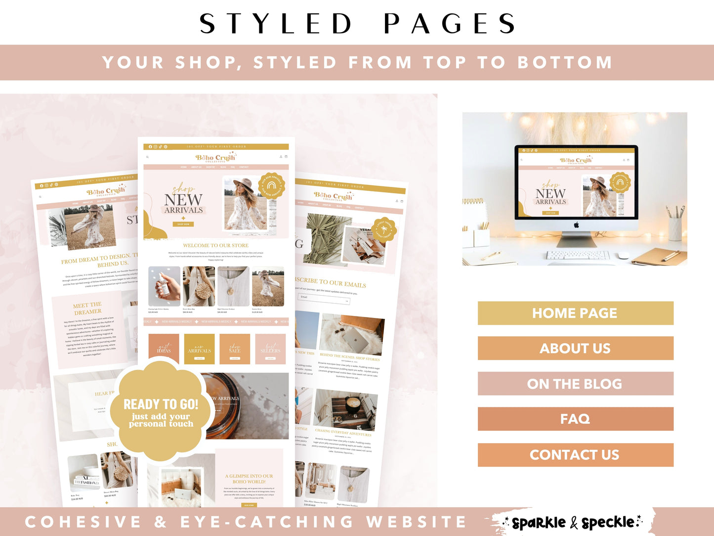 Coastal Boho Shopify Theme for Artisan & Lifestyle Brands