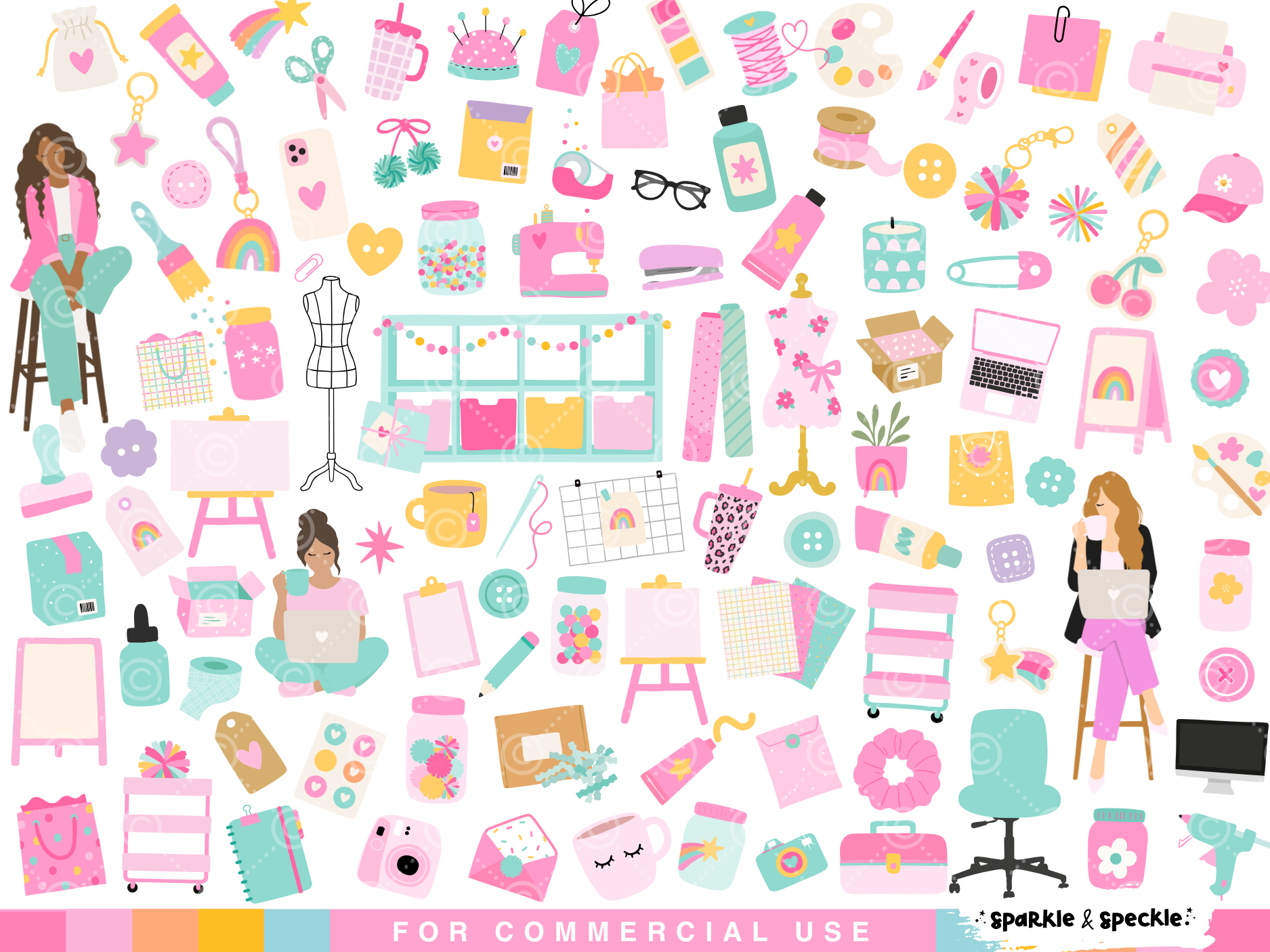Maker Clipart Bundle SVG PNG