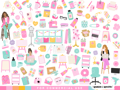 Maker Clipart Bundle SVG PNG