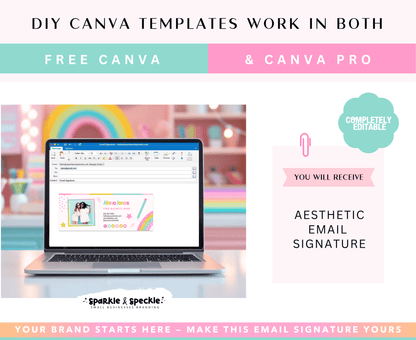 Sunday Bliss Colorful Email Signature