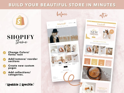 Coastal Boho Shopify Theme for Artisan & Lifestyle Brands