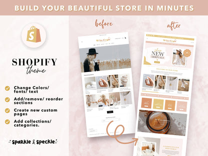 Coastal Boho Shopify Theme for Artisan & Lifestyle Brands