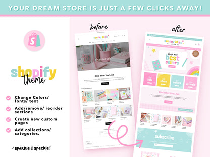 Pastel Shopify Theme for Stationery Sellers