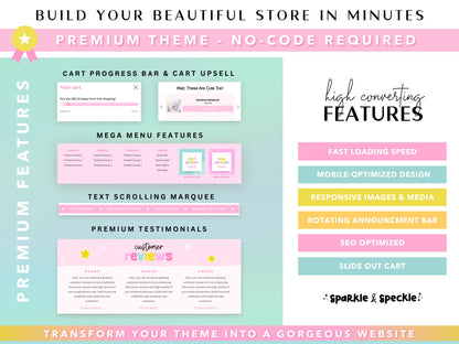 Pastel Shopify Theme for Stationery Sellers