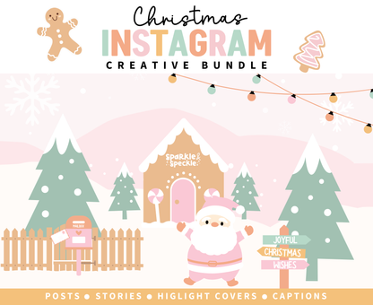 CHRISTMAS INSTAGRAM BUNDLE TEMPLATES