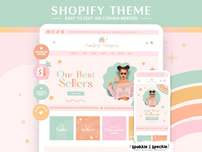 Pastel Rainbow Shopify Theme