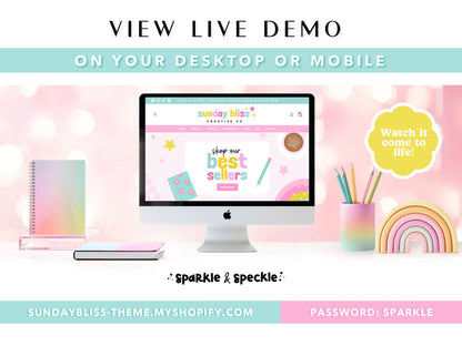 Pastel Shopify Theme for Stationery Sellers