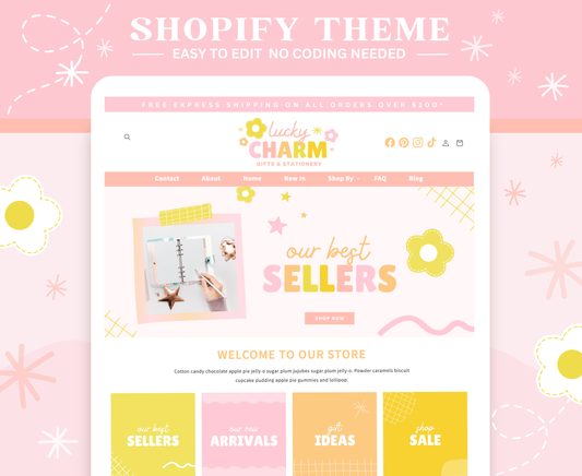 BRIGHT LUCKY CHARM SHOPIFY THEME