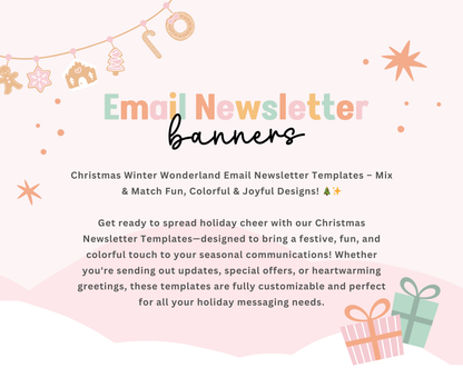 CHRISTMAS EMAIL MARKETING TEMPLATES