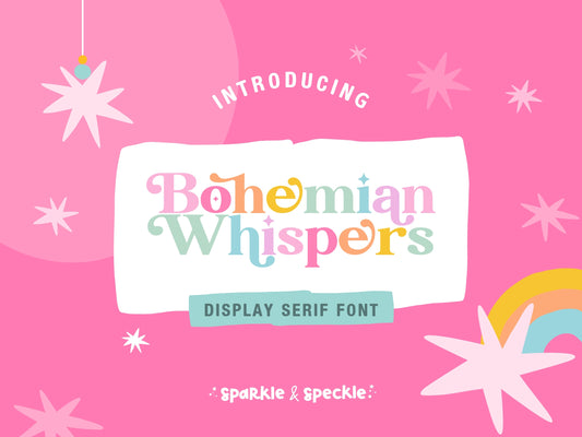 Bohemian Whispers Font – Retro Serif for Branding
