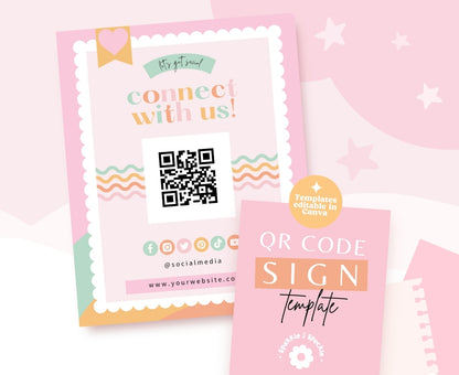 ASHLEY MONROE QR CODE SIGN TEMPLATE