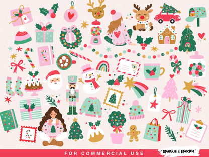 Christmas Clipart Bundle SVG & PNG