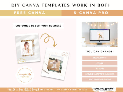 Neutral Boho Instagram Posts & Stories Templates