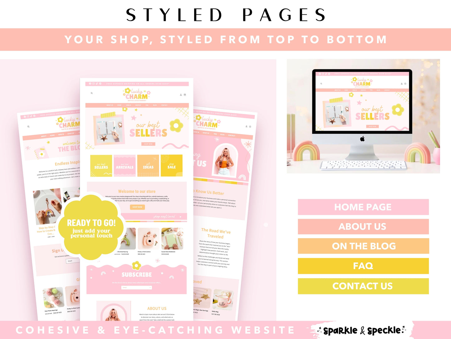 Playful Shopify Theme for Sticker Shops & Creative Brands