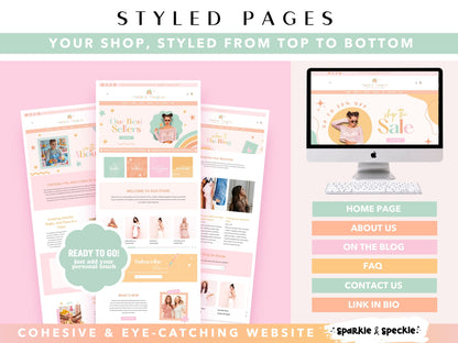 Rainbow Feminine Shopify Theme