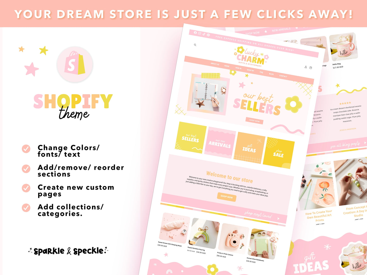 Playful Shopify Theme for Sticker Shops & Creative Brands