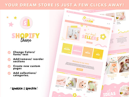 Playful Shopify Theme for Sticker Shops & Creative Brands