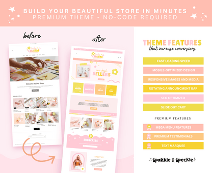 Bright Playful Shopify Theme for Creatives