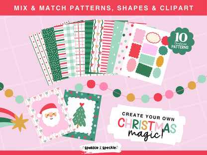 Christmas Clipart Bundle SVG & PNG