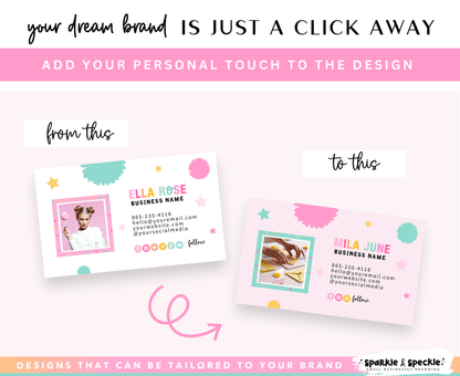Creative Corner Business Card Template