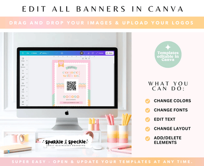 Ashley Monroe QR Code Sign Template