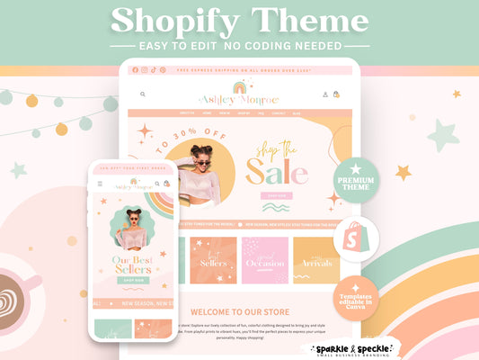 Rainbow Shopify Theme for Boutique Brands