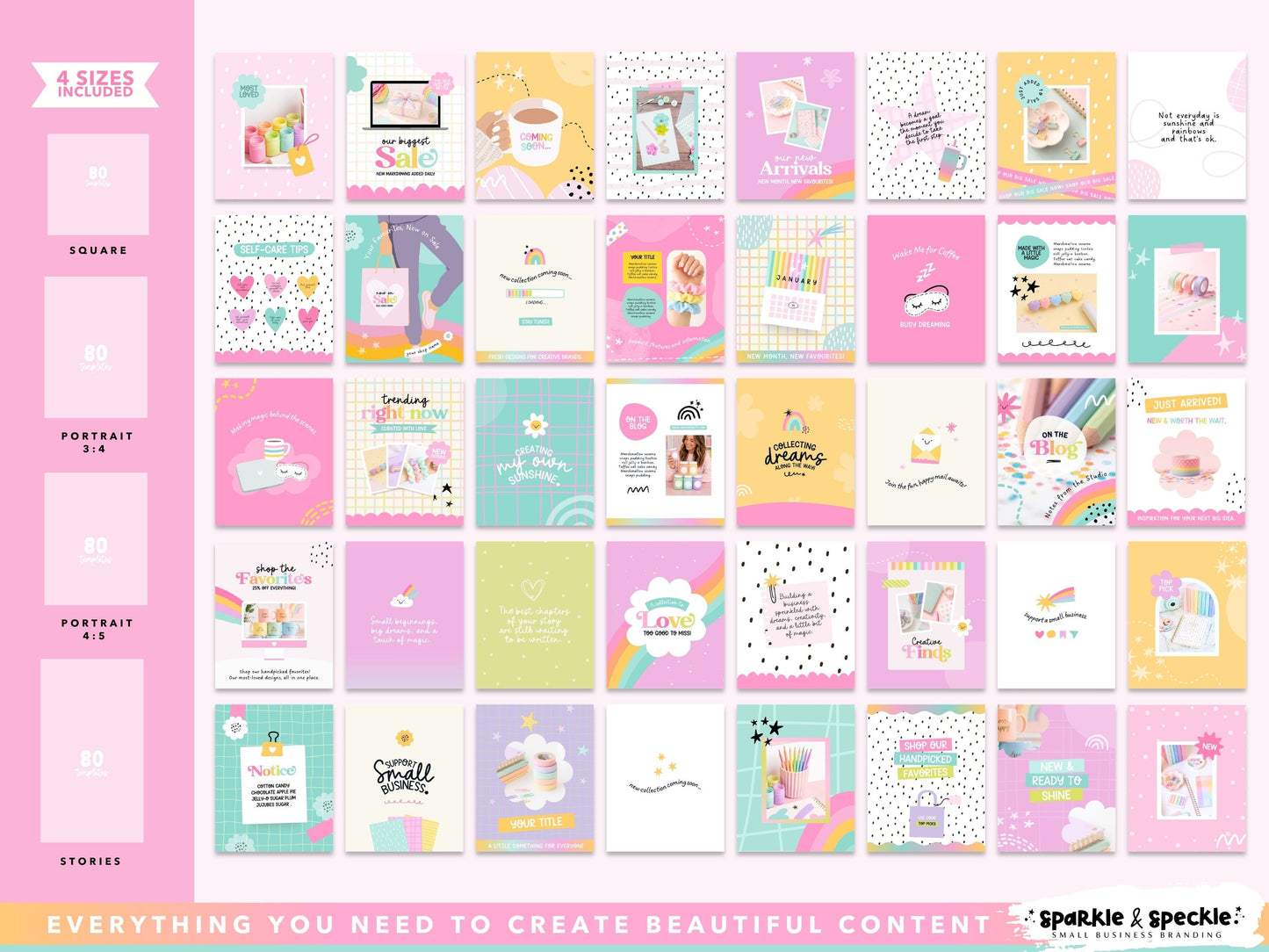 Instagram Templates for Digital Products