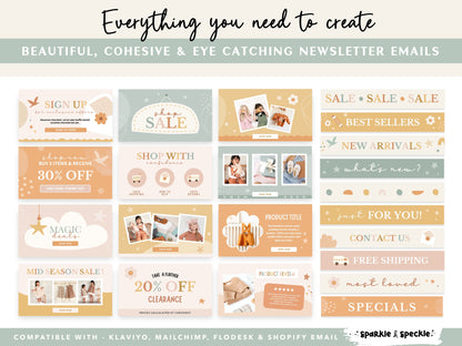 Kids Boutique Email Marketing Templates