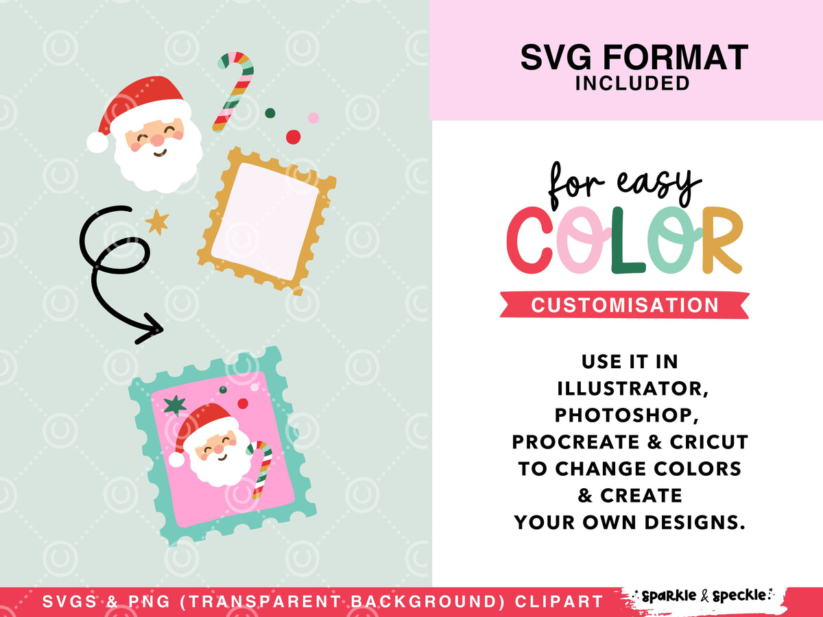 Christmas Clipart Bundle SVG & PNG