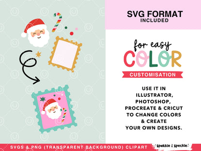 Christmas Clipart Bundle SVG & PNG