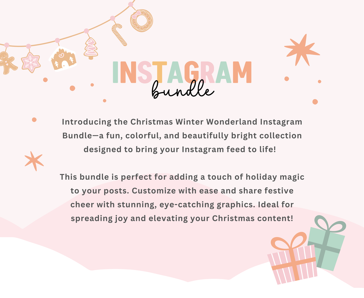 CHRISTMAS INSTAGRAM BUNDLE TEMPLATES