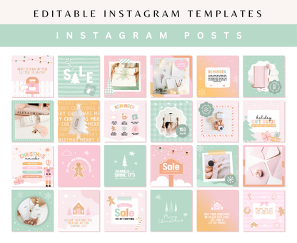 CHRISTMAS INSTAGRAM BUNDLE TEMPLATES