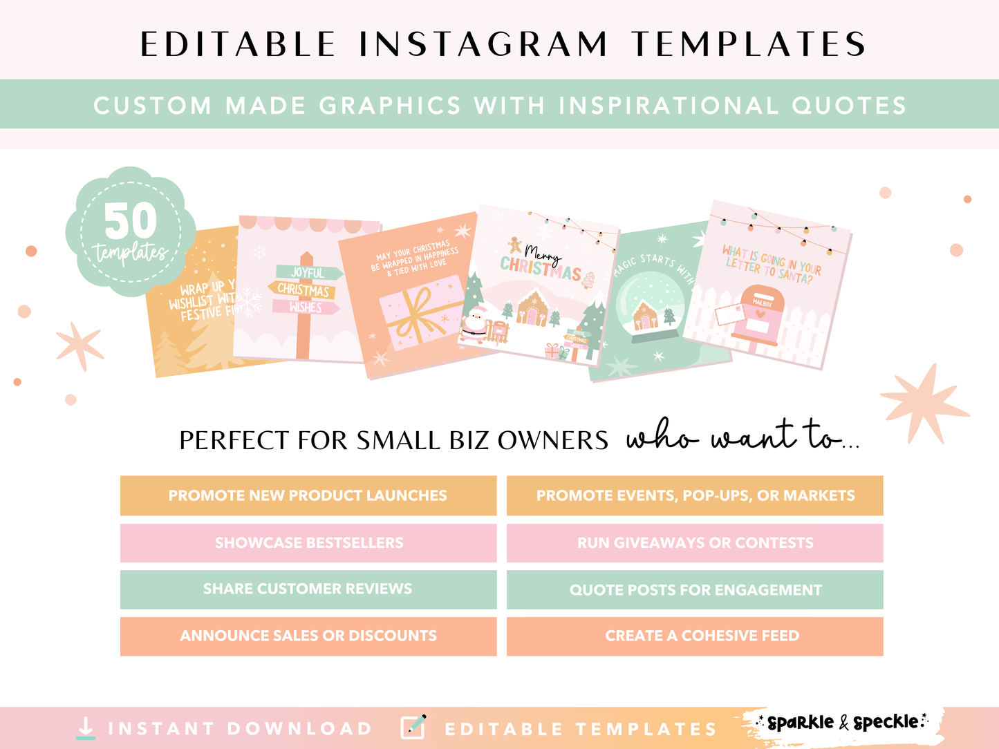 Christmas Instagram Bundle Templates