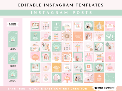 Christmas Instagram Bundle Templates