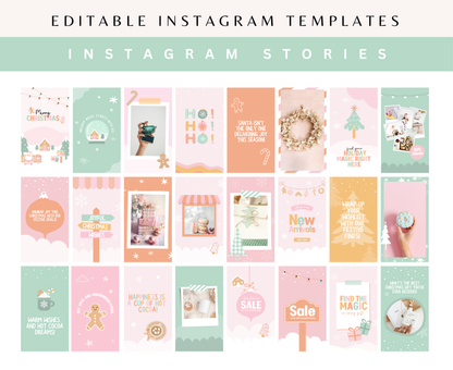 CHRISTMAS INSTAGRAM BUNDLE TEMPLATES